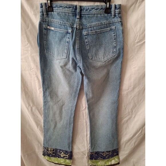 RVT Serve piping hot Women's Blue Jeans Size 7/8 ( 1471) - Picture 11 of 13